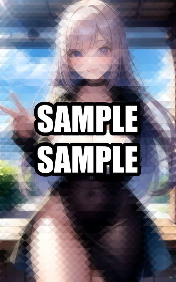 胸元あいたワンピース美女イラスト集 サンプル1