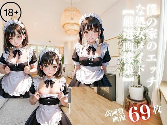 僕の家のエ〇チな処女メイド【厳選画像集】