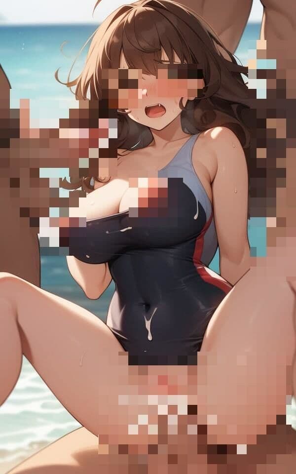 女友達と夏の海に行ってそーゆー雰囲気になったらどこまでできる！？まさか、積極的に野外で・・！！！ サンプル2