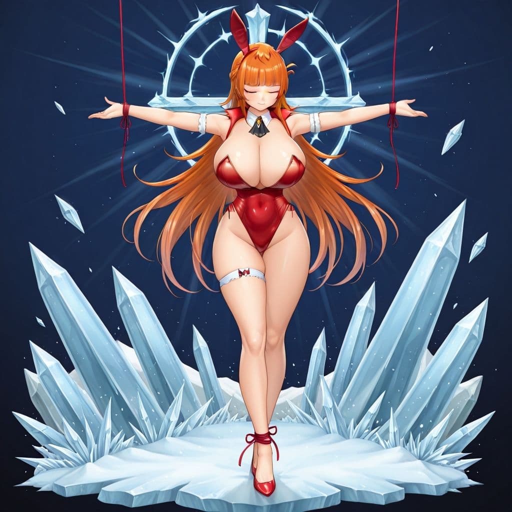 フェチコレVol.129 敗北して捕らえられ氷漬けにされて拘束される対魔忍たち【枚数250枚】 サンプル9