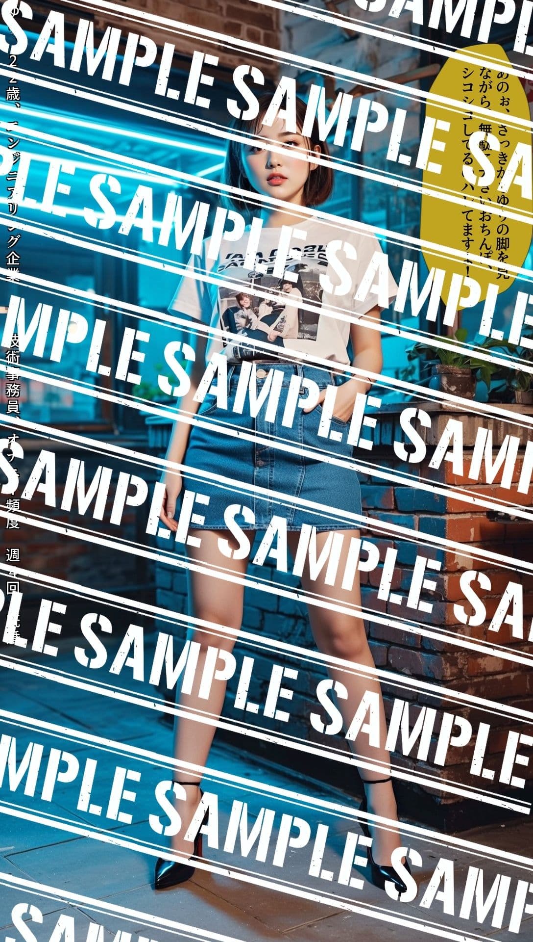 【4巻セット】ミニスカデニムの甘い罠〜生足フェチをロックオン〜 【vol.1〜vol.4】 サンプル4