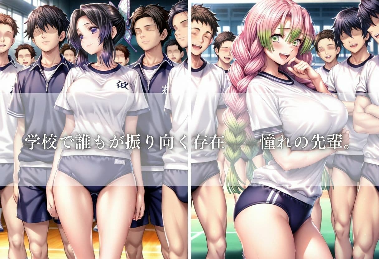 憧れの巨乳な先輩と乱れまくる話〜vol.6〜 サンプル1