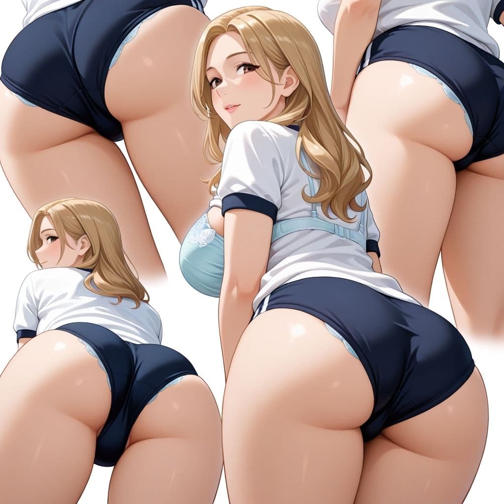フェチコレVol.154 笑顔でブルマ姿の巨尻を見せてくれる巨乳人妻・熟女たち【枚数250枚】 サンプル5