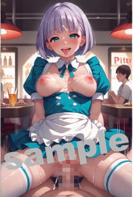 食後に食べてください サンプル5