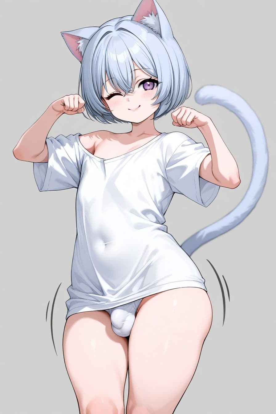 男の娘フェチ図鑑〜ねこ娘〜 サンプル1