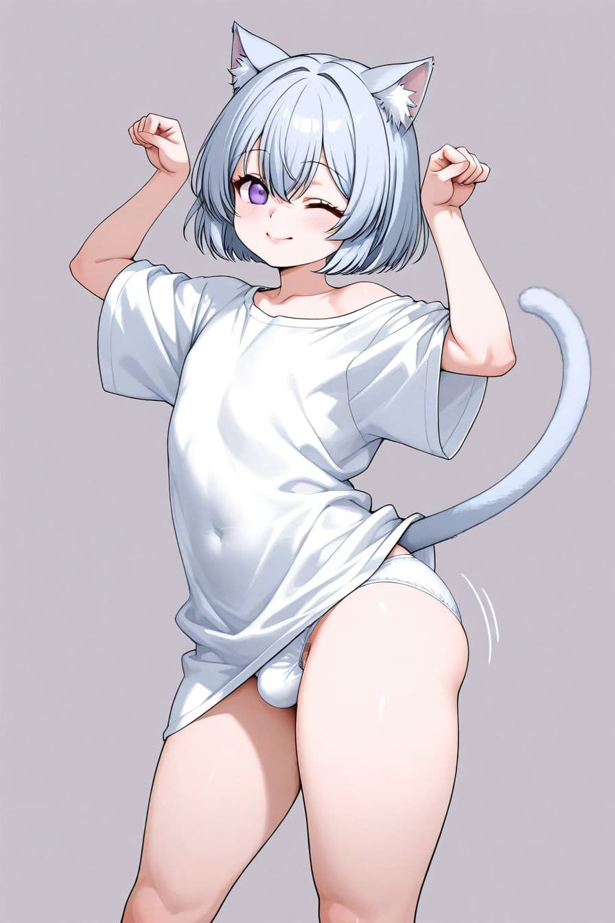 男の娘フェチ図鑑〜ねこ娘〜 サンプル2