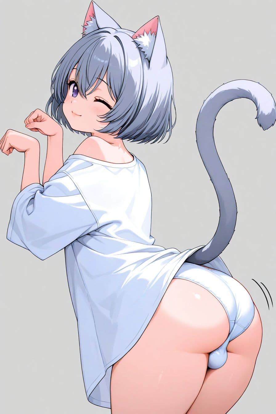 男の娘フェチ図鑑〜ねこ娘〜 サンプル3