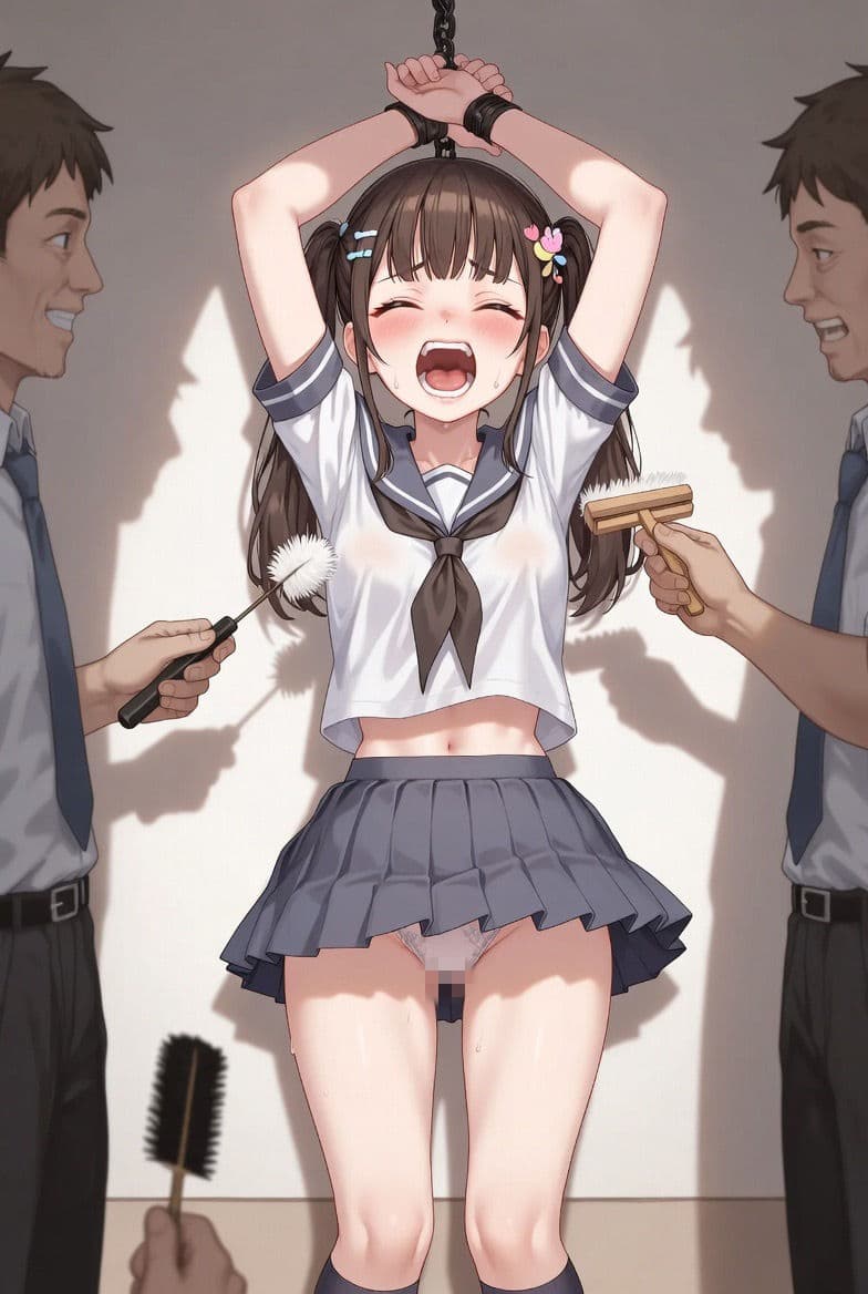 a 拘束くすぐり  おもらし サンプル3