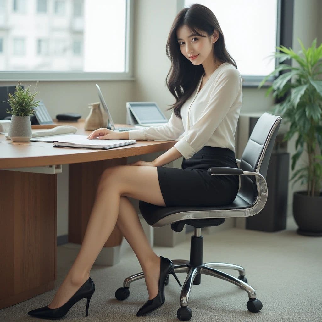 タイトスカートの彼女 サンプル2