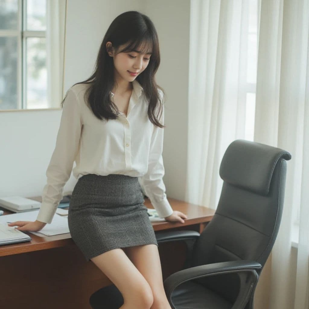タイトスカートの彼女 サンプル3
