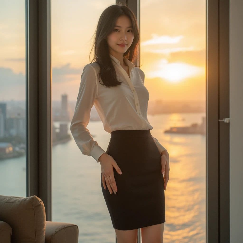 タイトスカートの彼女 サンプル6