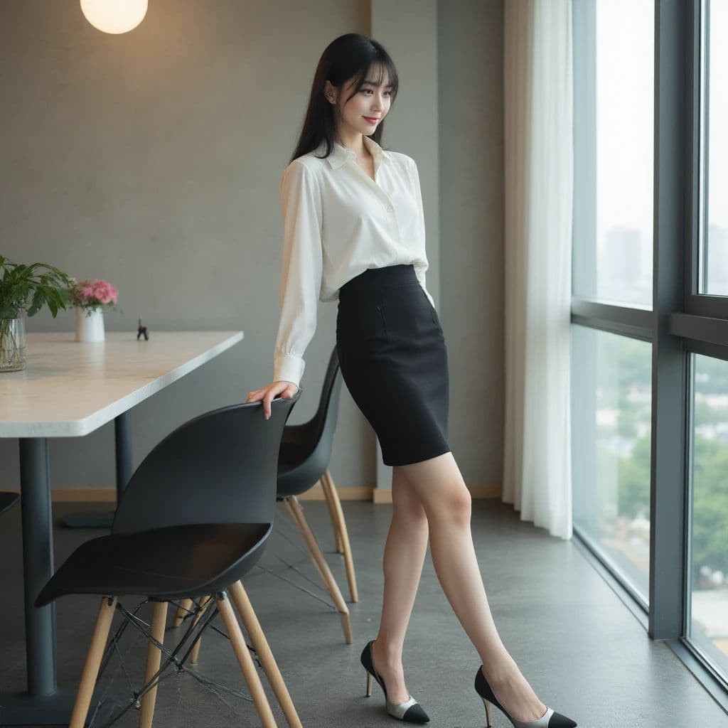 タイトスカートの彼女 サンプル8