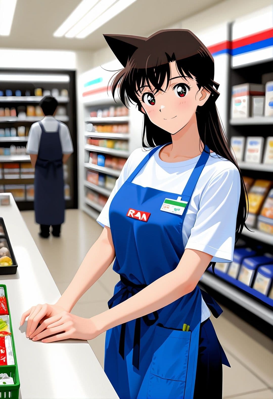 名探偵コ〇ン パロディ 毛利〇 コンビニ店員 制服 肉便器化 連続中出し 恥辱堕ち サンプル1