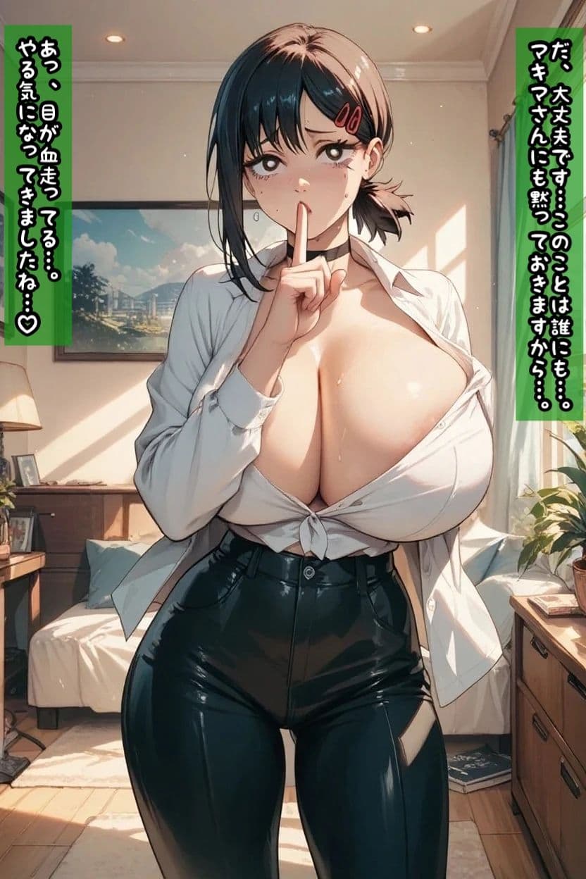 コベ〇ちゃんと職場でエッチ サンプル5