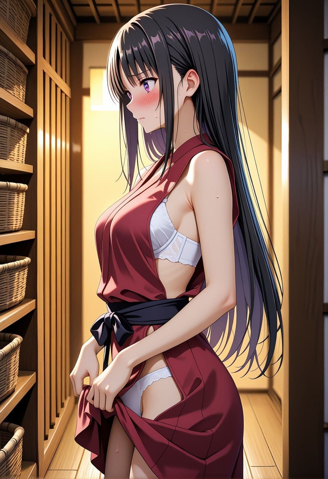 堀〇鈴〇 温泉宿で屈辱の肉便器化〜実力至〇主義の巨乳お嬢様がおやじチンポに堕ちる390枚〜 サンプル5