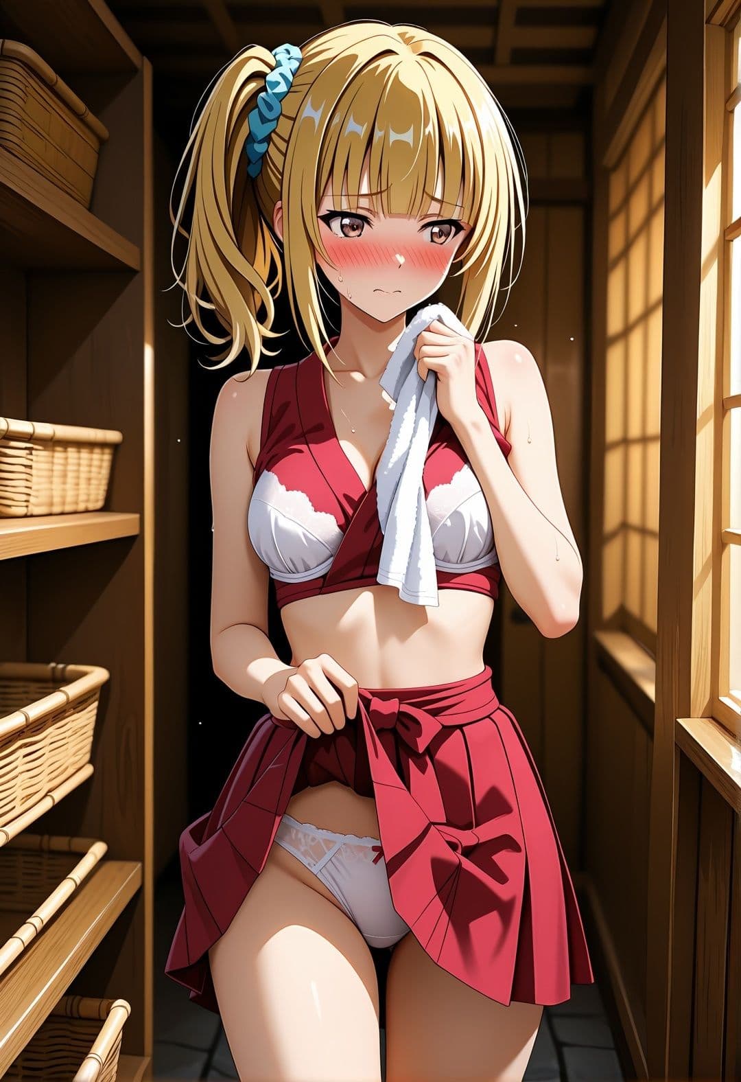 【軽〇沢〇】温泉宿で輪●・連続中出し クラス一の美少女が湯けむり凌●でメス堕ち（48文字） サンプル1