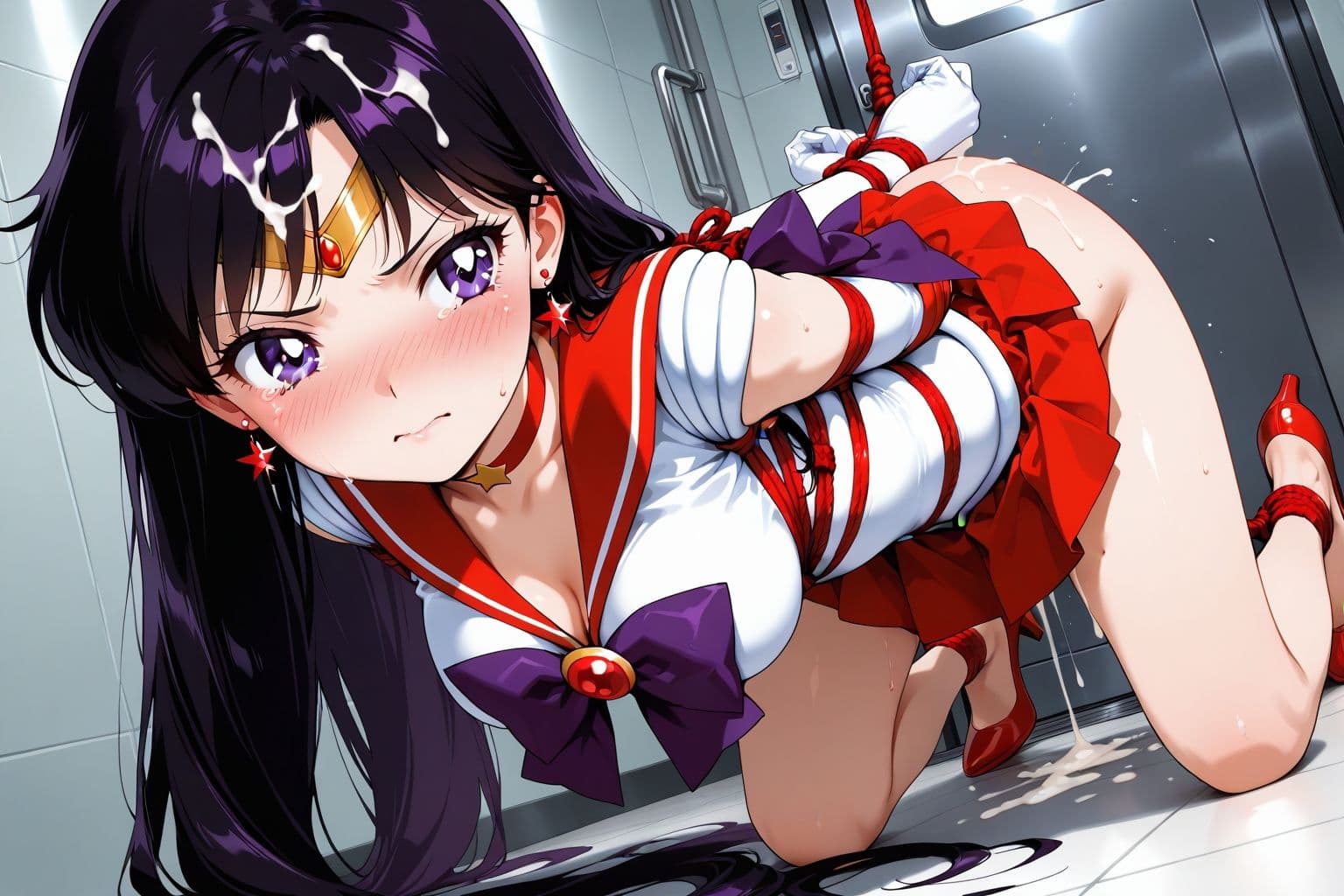 夢見る乙女の調教コレクション6〜美少女戦士〇ーラームーン風3・火野〇イ風・緊縛編 サンプル1