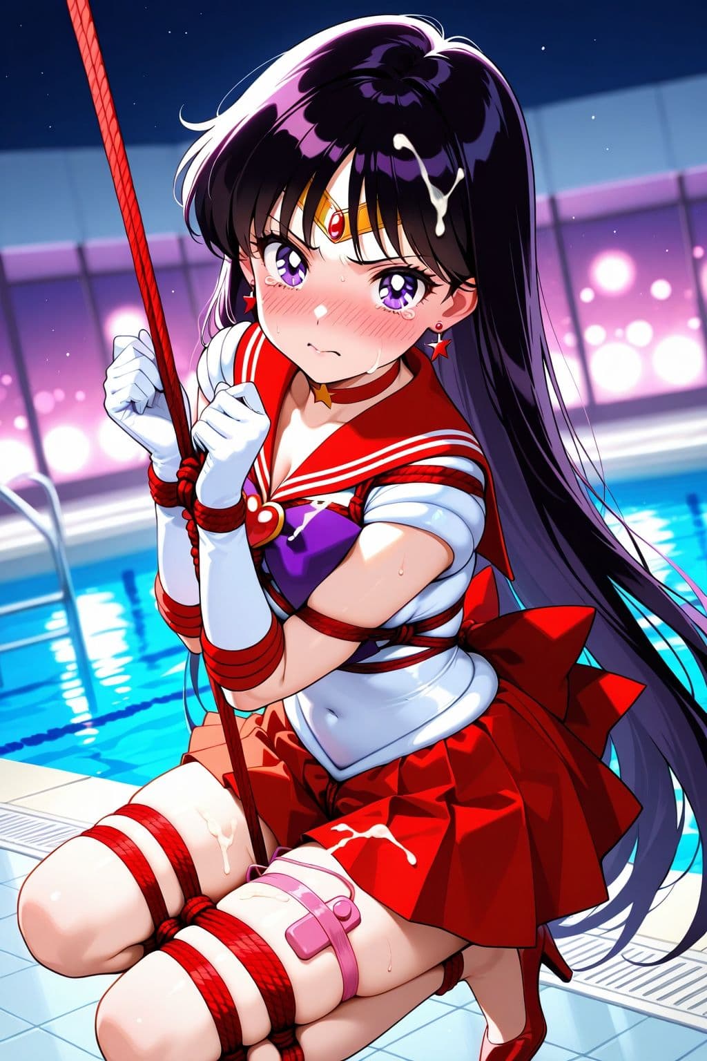 夢見る乙女の調教コレクション6〜美少女戦士〇ーラームーン風3・火野〇イ風・緊縛編 サンプル6