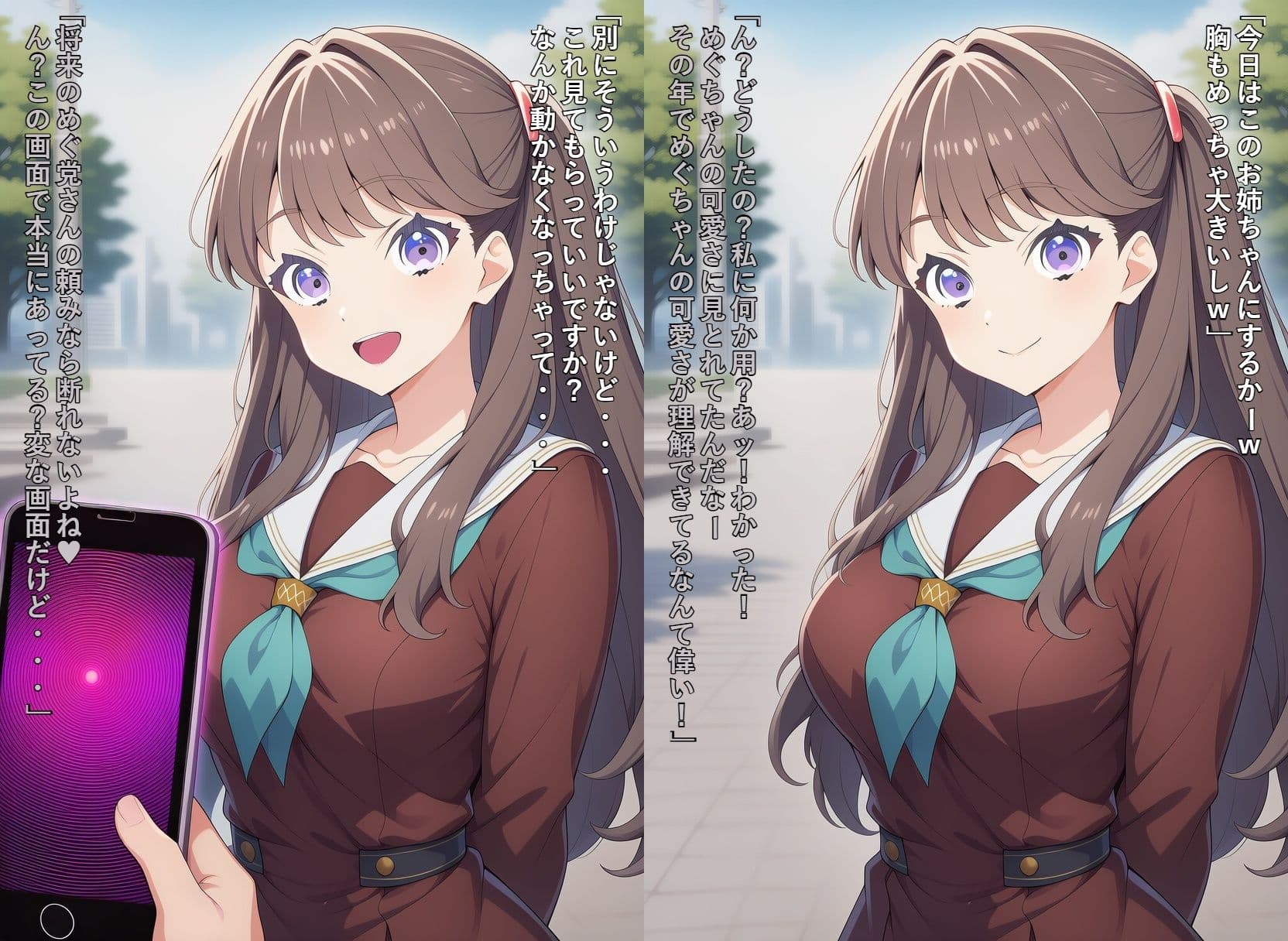 催〇アプリで人生終わらせてみたw  め〇ちゃん サンプル1