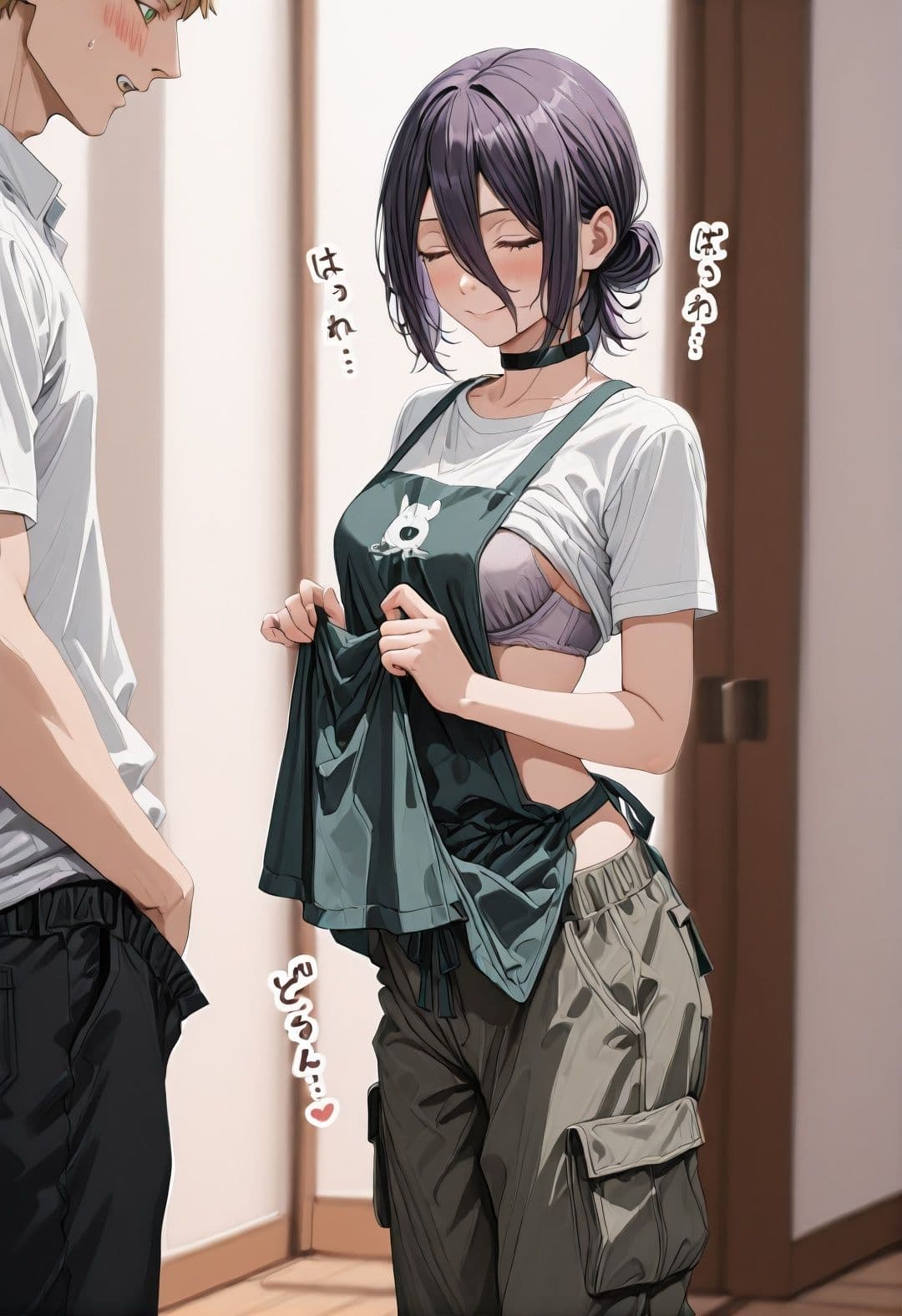 図書館でレ〇が変態プレイに堕ちるチェン〇ーマンパロディ チョーカー美女の妊娠羞恥と白濁まみれ244枚 サンプル3