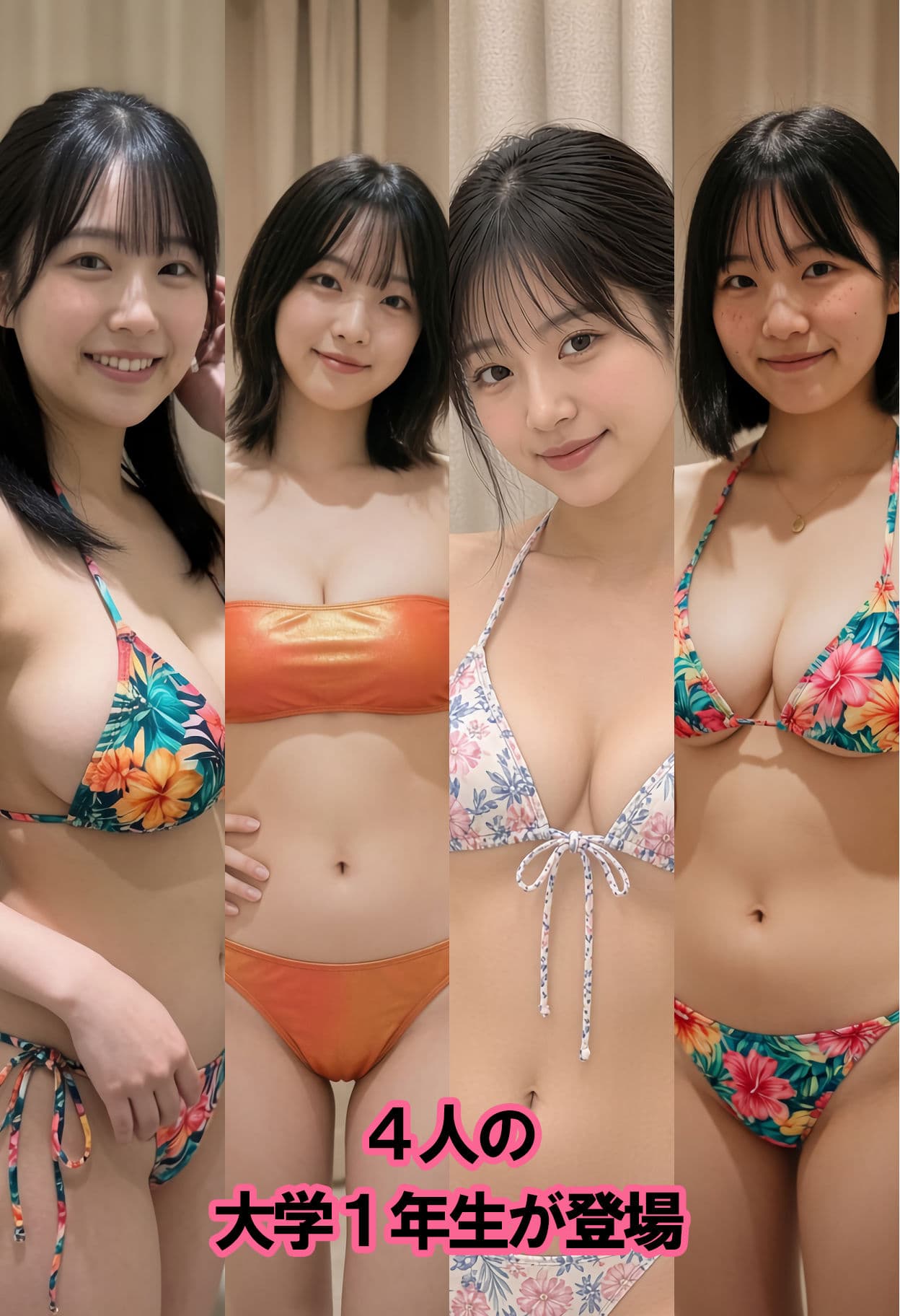 女子大生水着試着室 わたしのカラダ、こんなにエッチだったんだ・・発情そしてオナニーするJD サンプル5