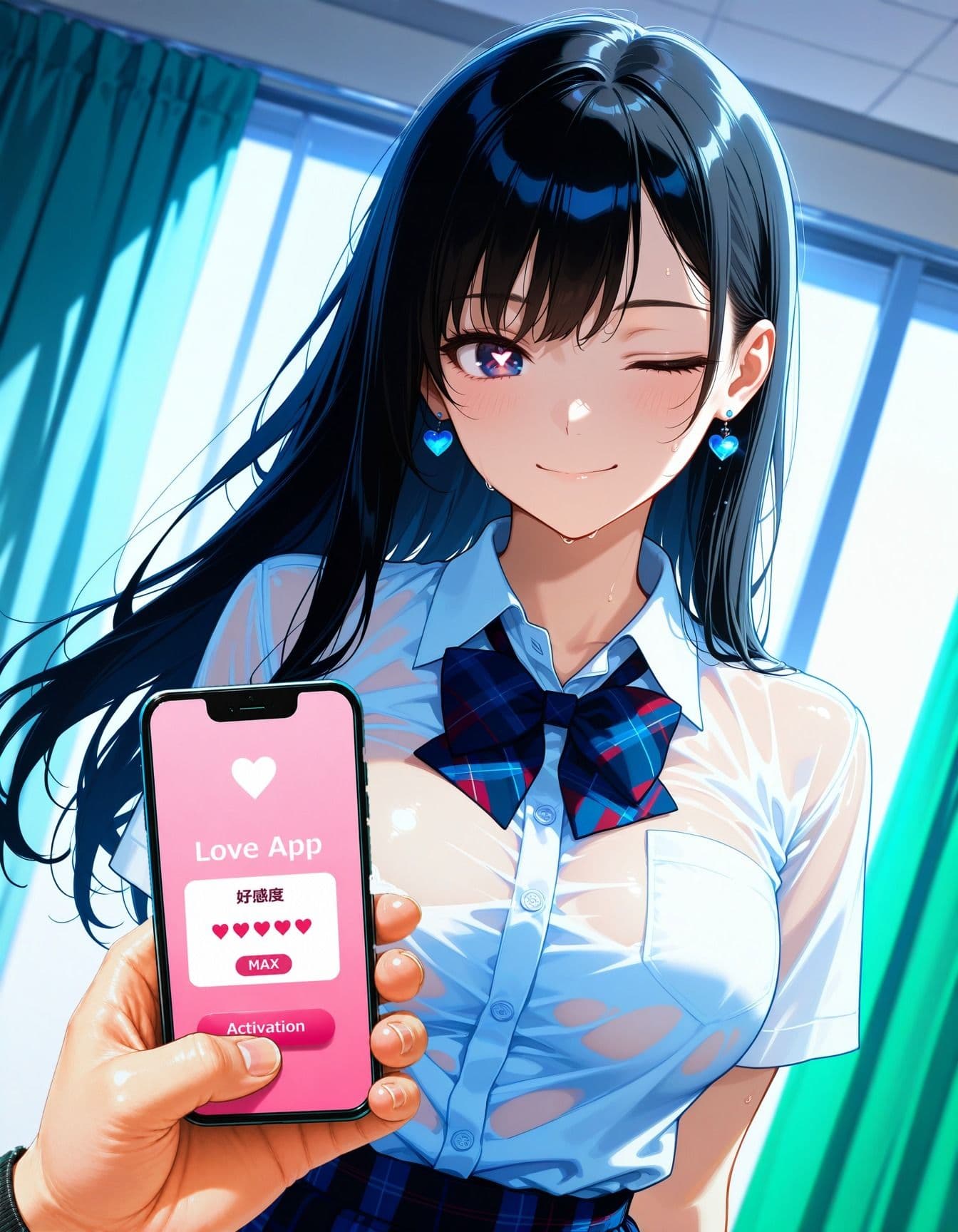 惚れアプリで孕ませ調教 Vol.1 学園編 サンプル2