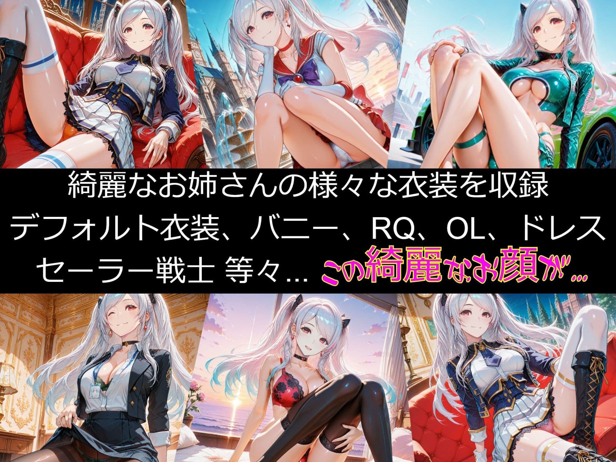 【衣装多種】傲慢王女アレクシアの恥辱王女としての自尊心が蹂躙され、歓喜の嬌声を上げるただの牝に_SEXその他編 サンプル1