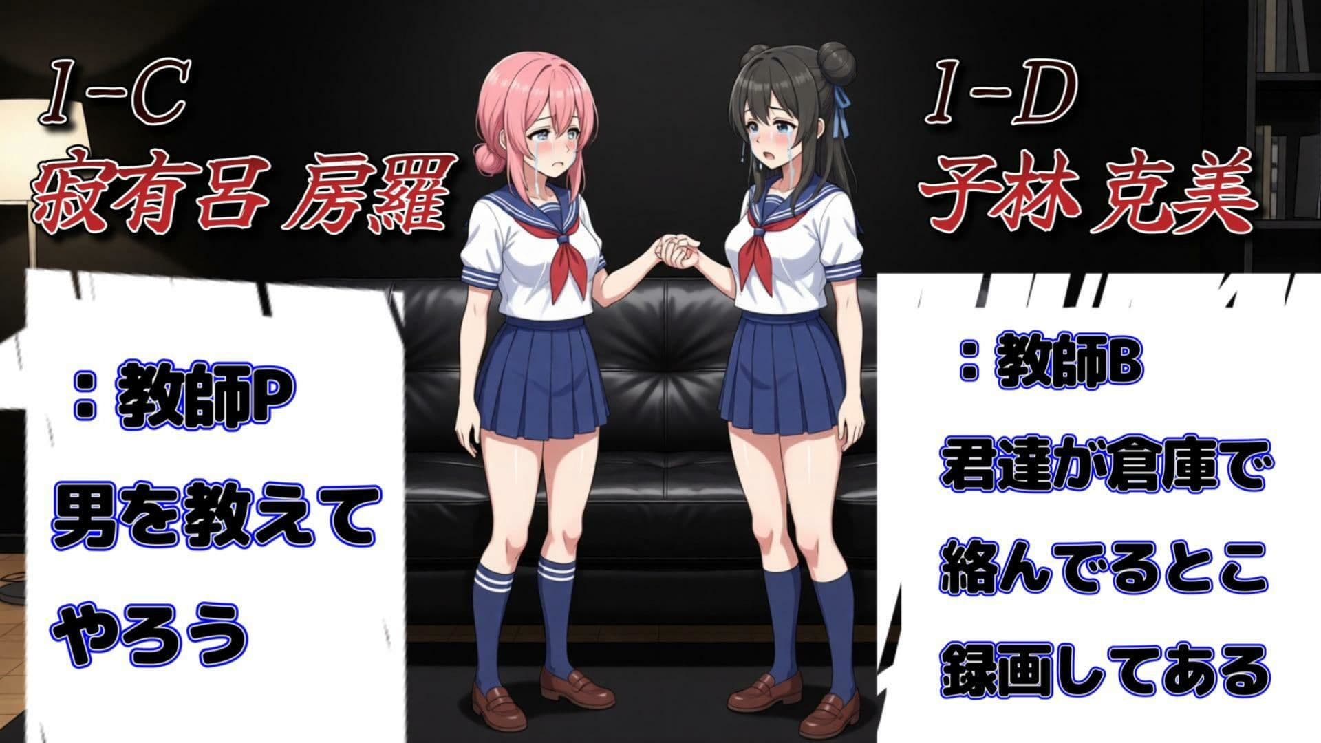 超発育J〇を呼び出して肉便器性指導！妊確女学園Ver2 サンプル6