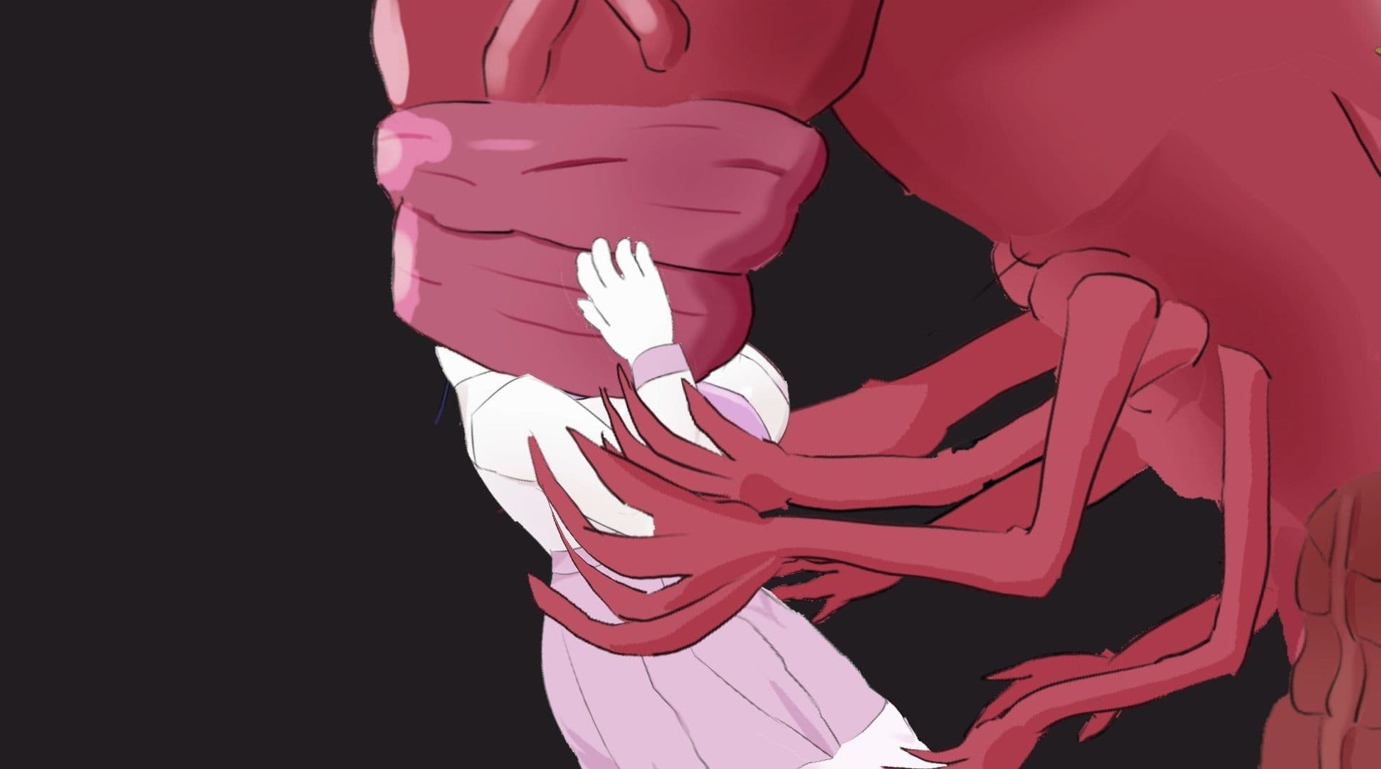 少女は幼魔の肉哺乳瓶 サンプル2