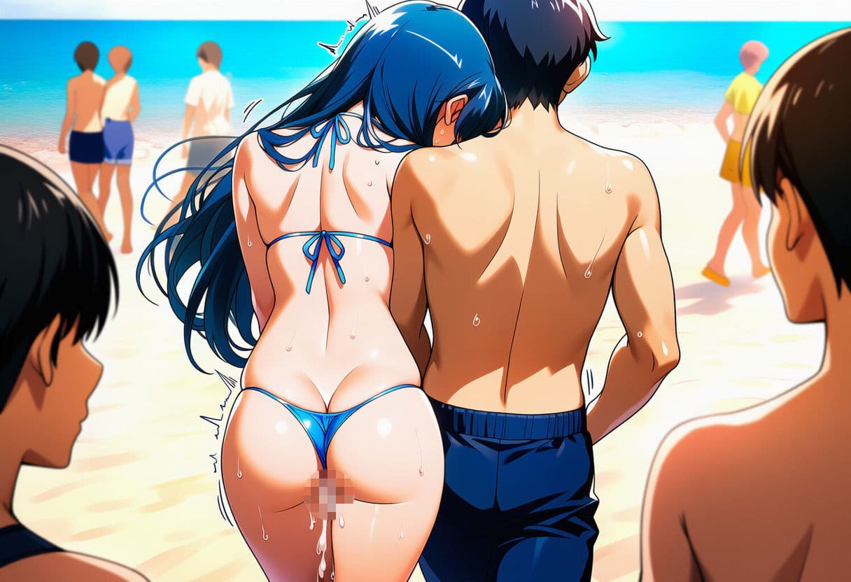 真夏のビーチで遊ぼう（藤〇綾編） サンプル10