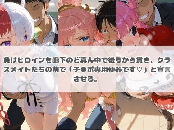 負けヒロインが敗北堕ちして俺のチ●ポ専用便器になった結果 ワ〇ピース 2 サンプル1