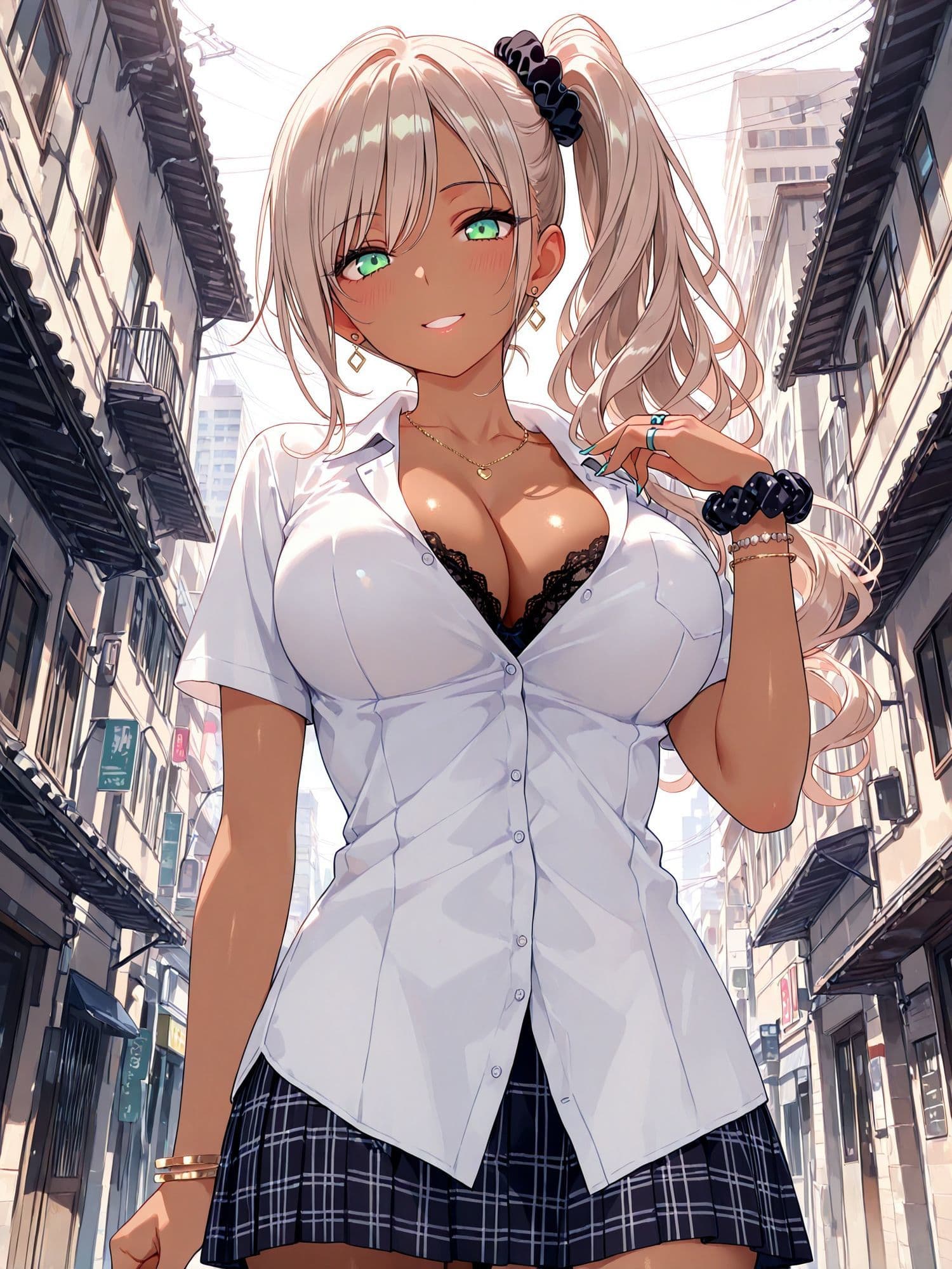 ギャル名鑑 Vol.01 夏制服編 〜制服越しに伝わる、魅惑の体温〜 サンプル7