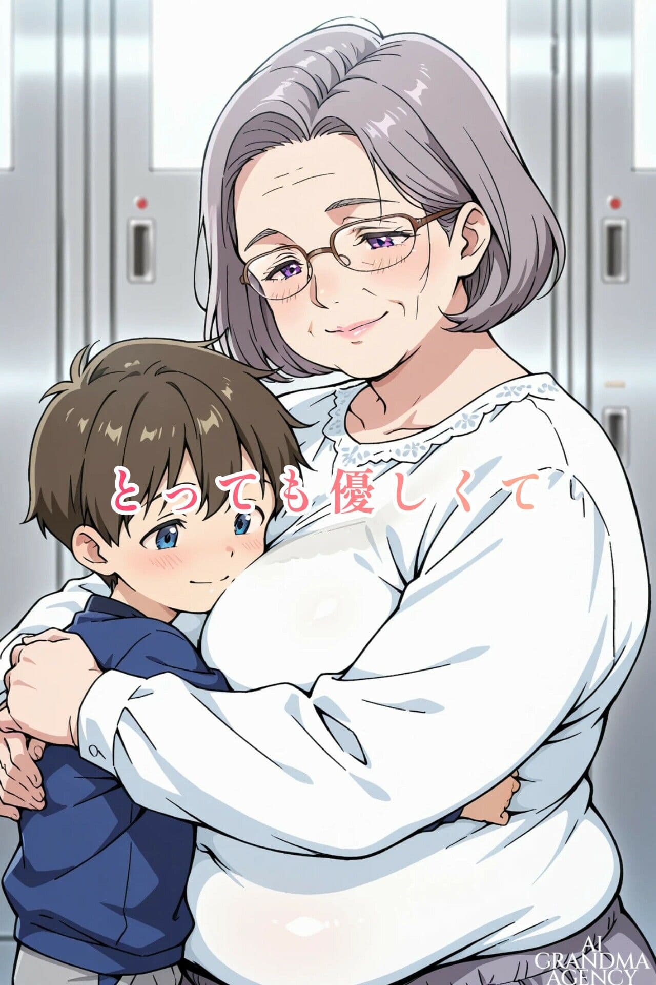 AI老女 可愛すぎるお婆ちゃんに魅せられて… サンプル3