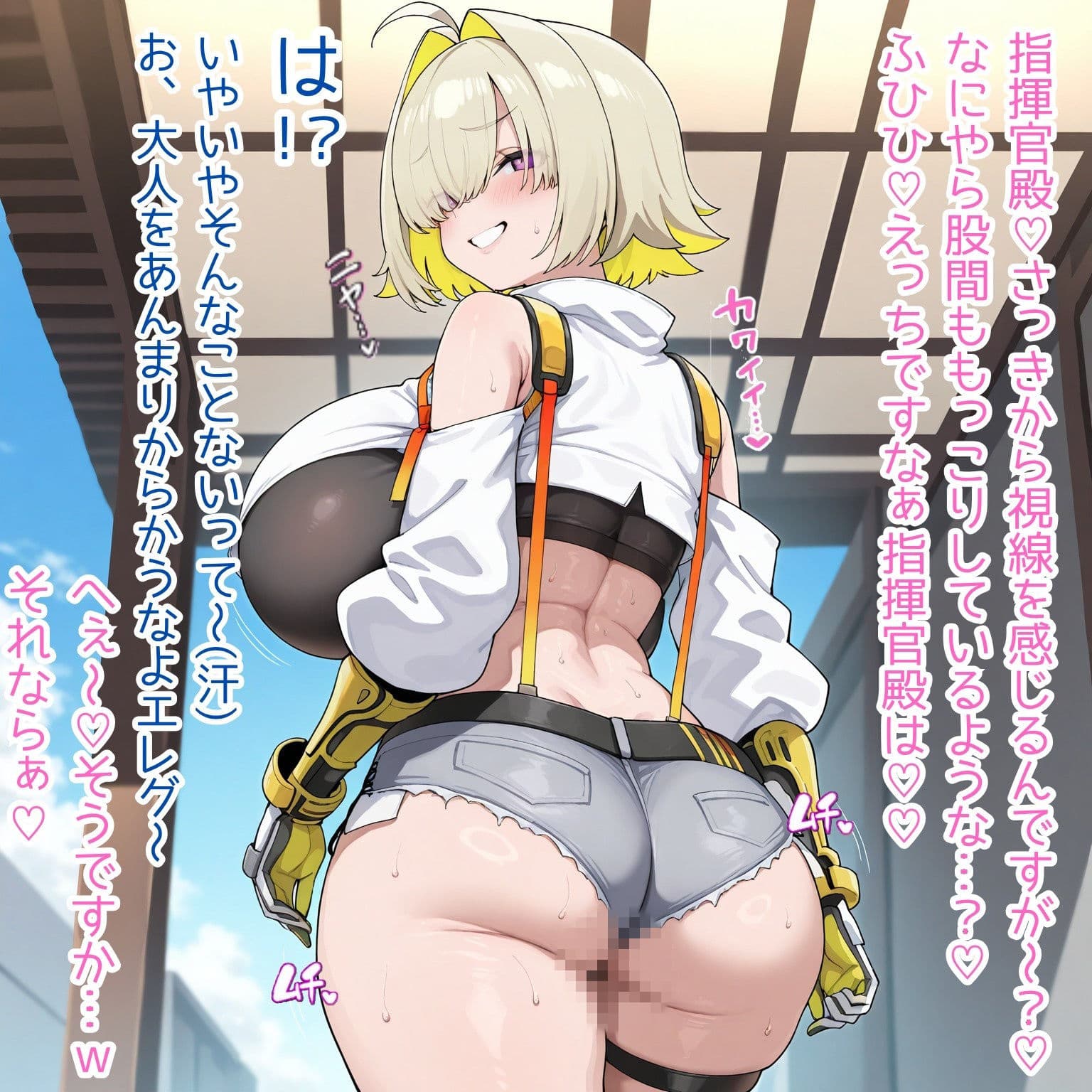 メス◯キ◯レグちゃんは煽るのが得意？！ サンプル2