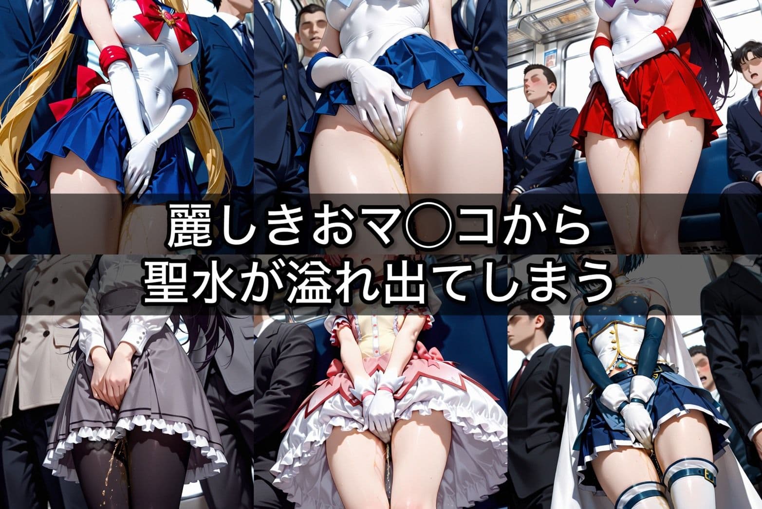 お漏らししちゃっただけなのに  魔法少女編 サンプル2
