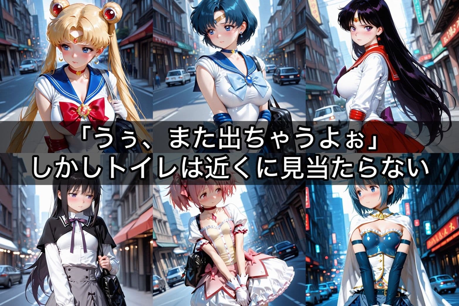 お漏らししちゃっただけなのに  魔法少女編 サンプル3