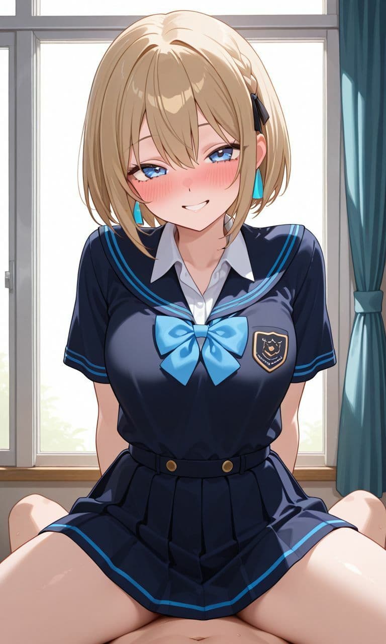 兄とヤってる妹は意外と多いらしい！？17学生服2 サンプル9