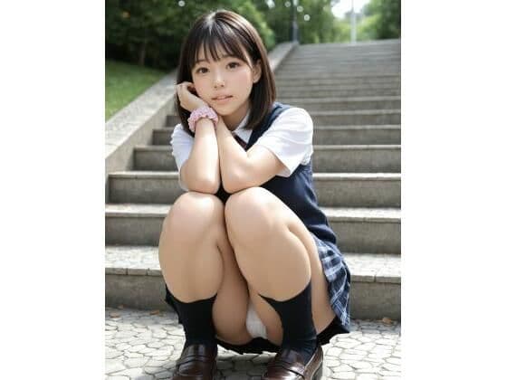 制服パンチラ