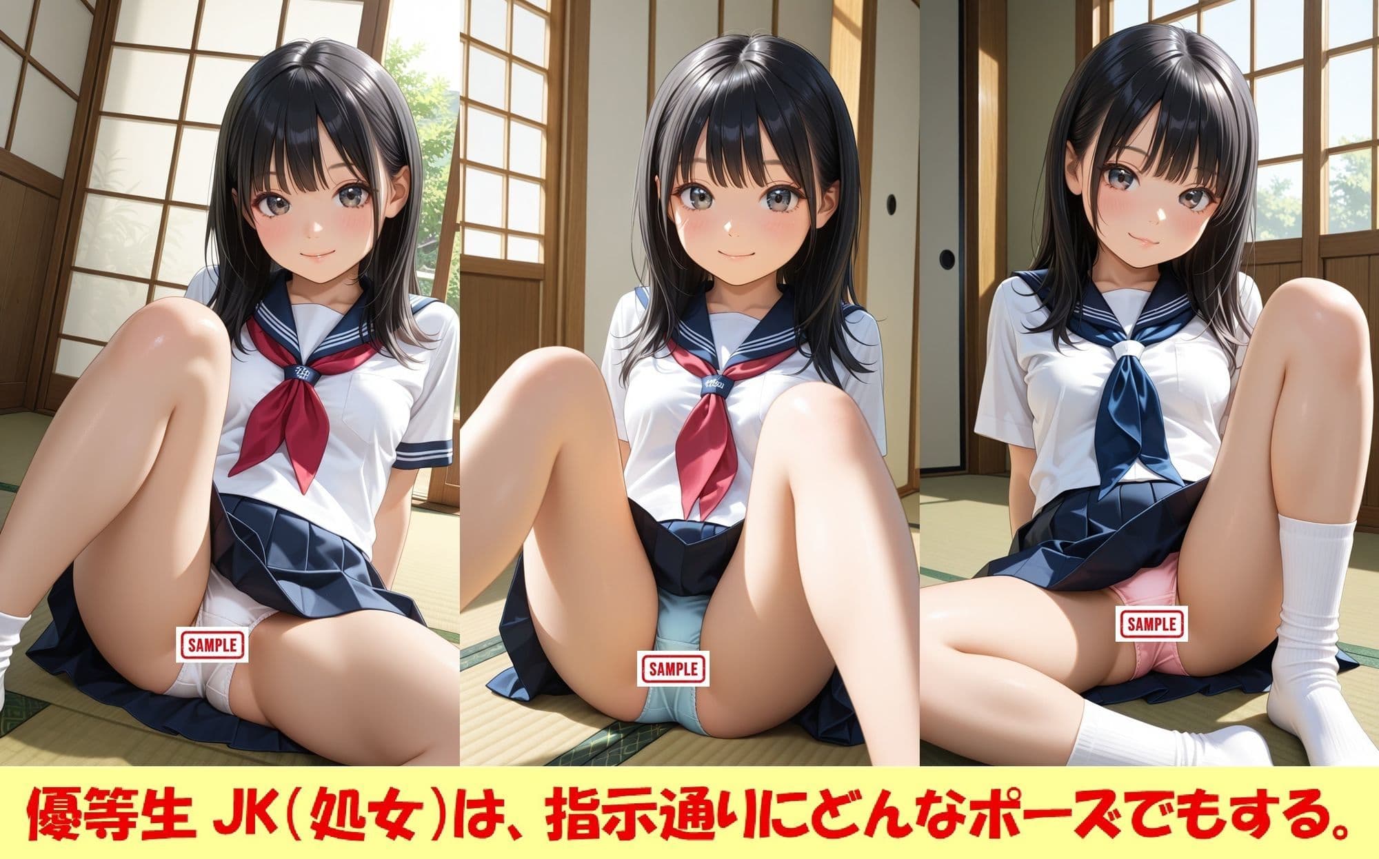 現役JKが撮影会でパンチラを撮られ生涯オカズ化6―優等生のハメ撮り― サンプル2