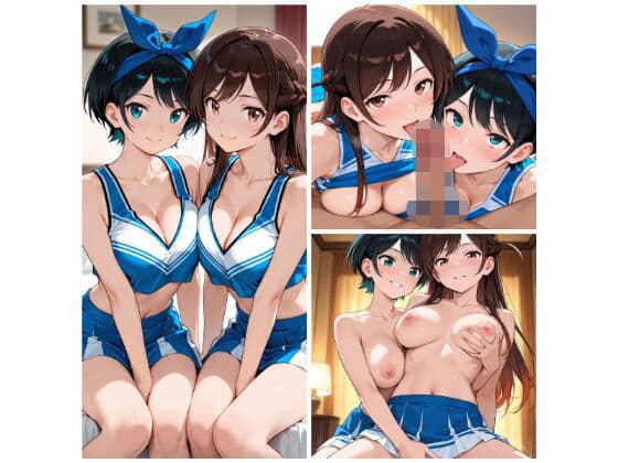 水原〇鶴と更科〇夏とえっち
