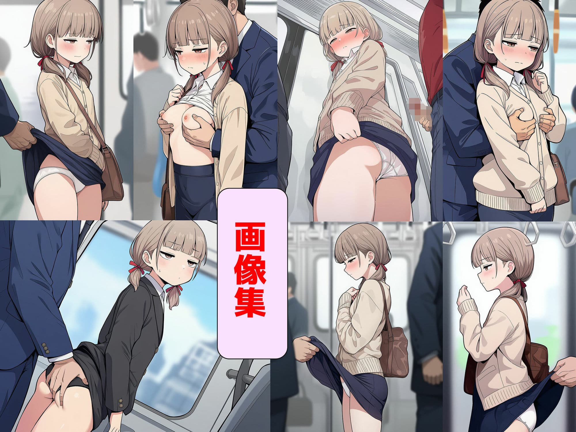 日替わりさゆりさんの通勤＆職場  短編漫画＋画像集 サンプル3
