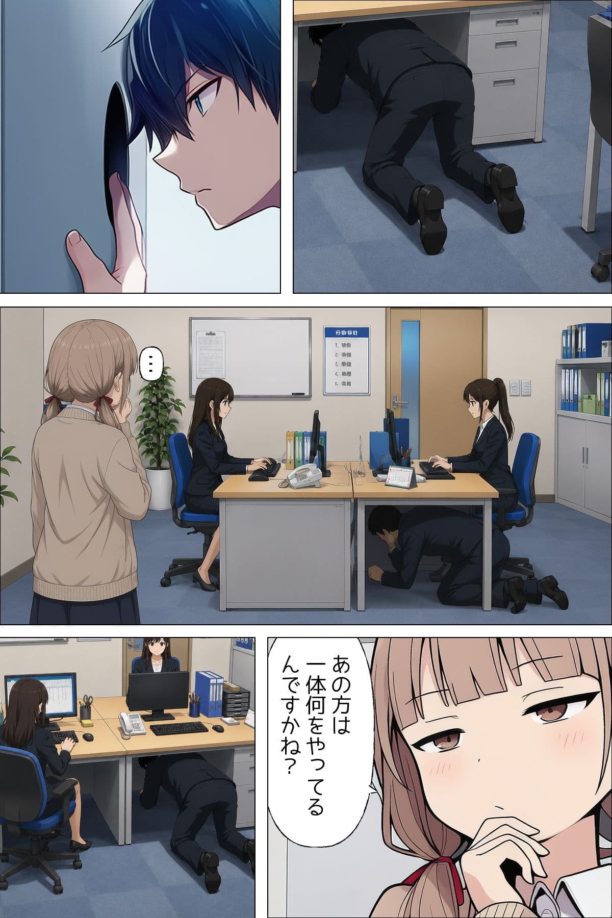 日替わりさゆりさんの通勤＆職場  短編漫画＋画像集 サンプル5