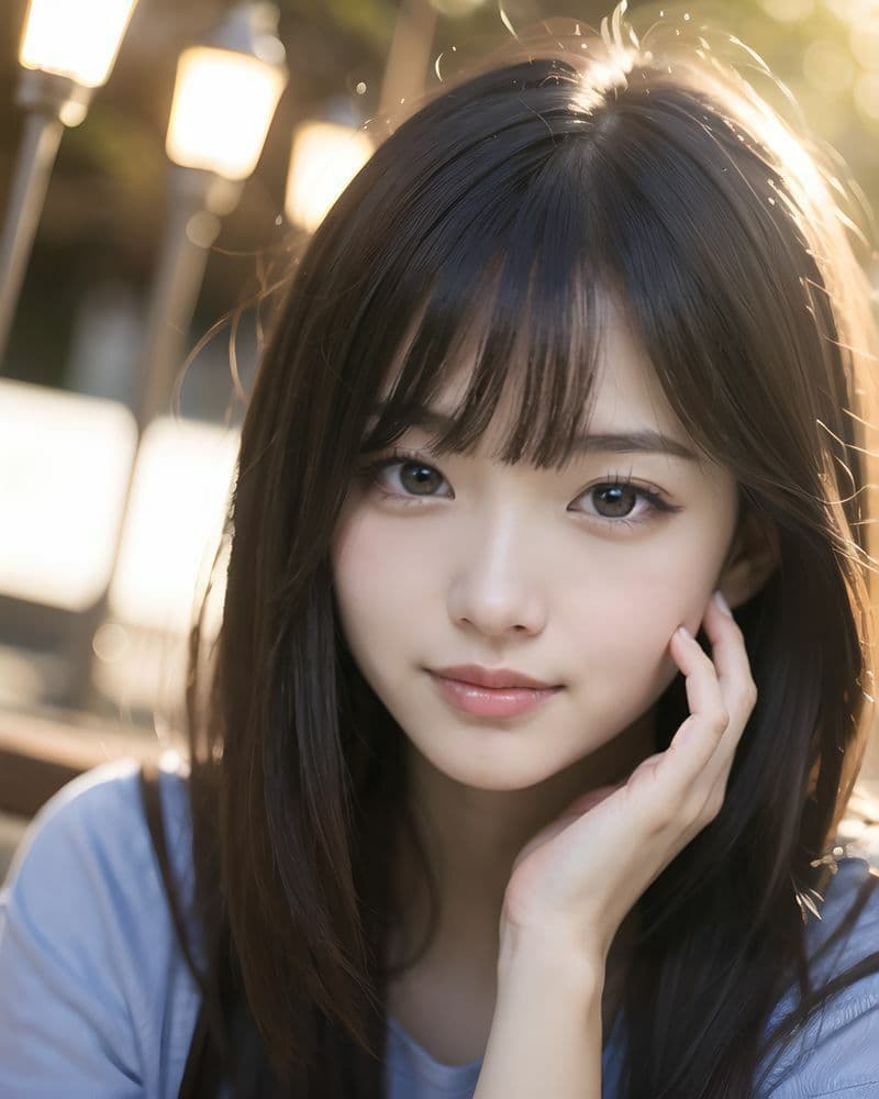 AI美少女写真集 Clothed YUKI-（5）〜透明感あふれる清楚さが輝く公園デート〜 サンプル2