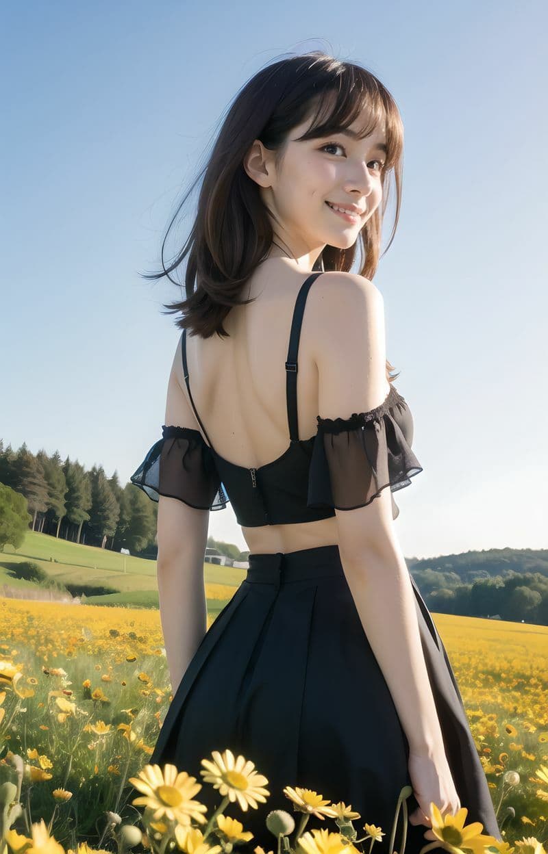 AI美少女写真集 Clothed YUKI-（5）〜透明感あふれる清楚さが輝く公園デート〜 サンプル6