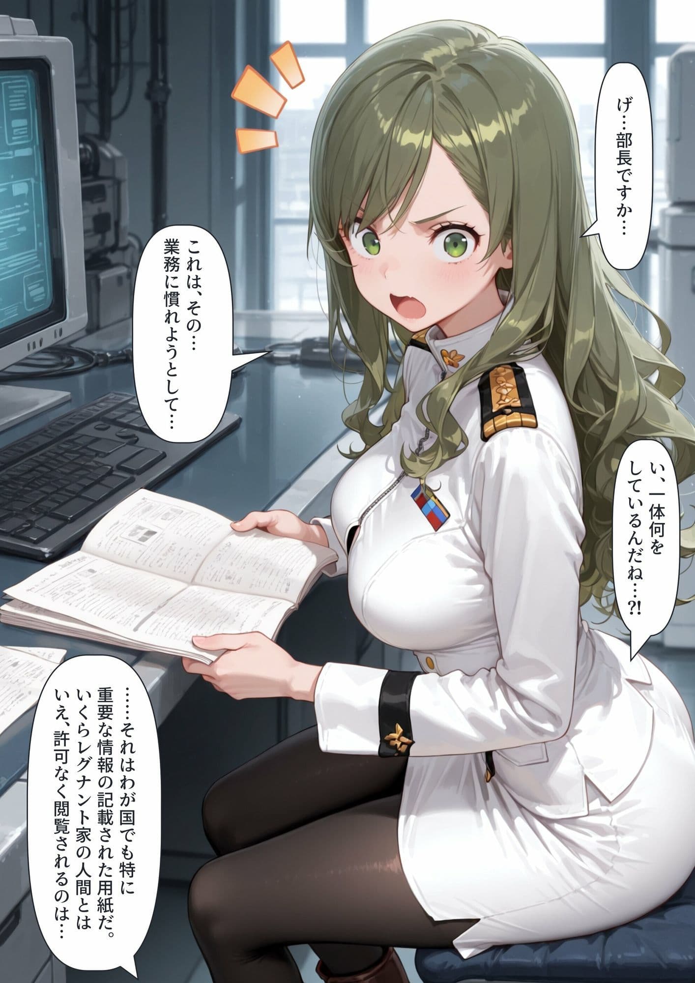 【憑依】強情な捕虜の体を乗っ取って淫乱スパイになる話 サンプル5