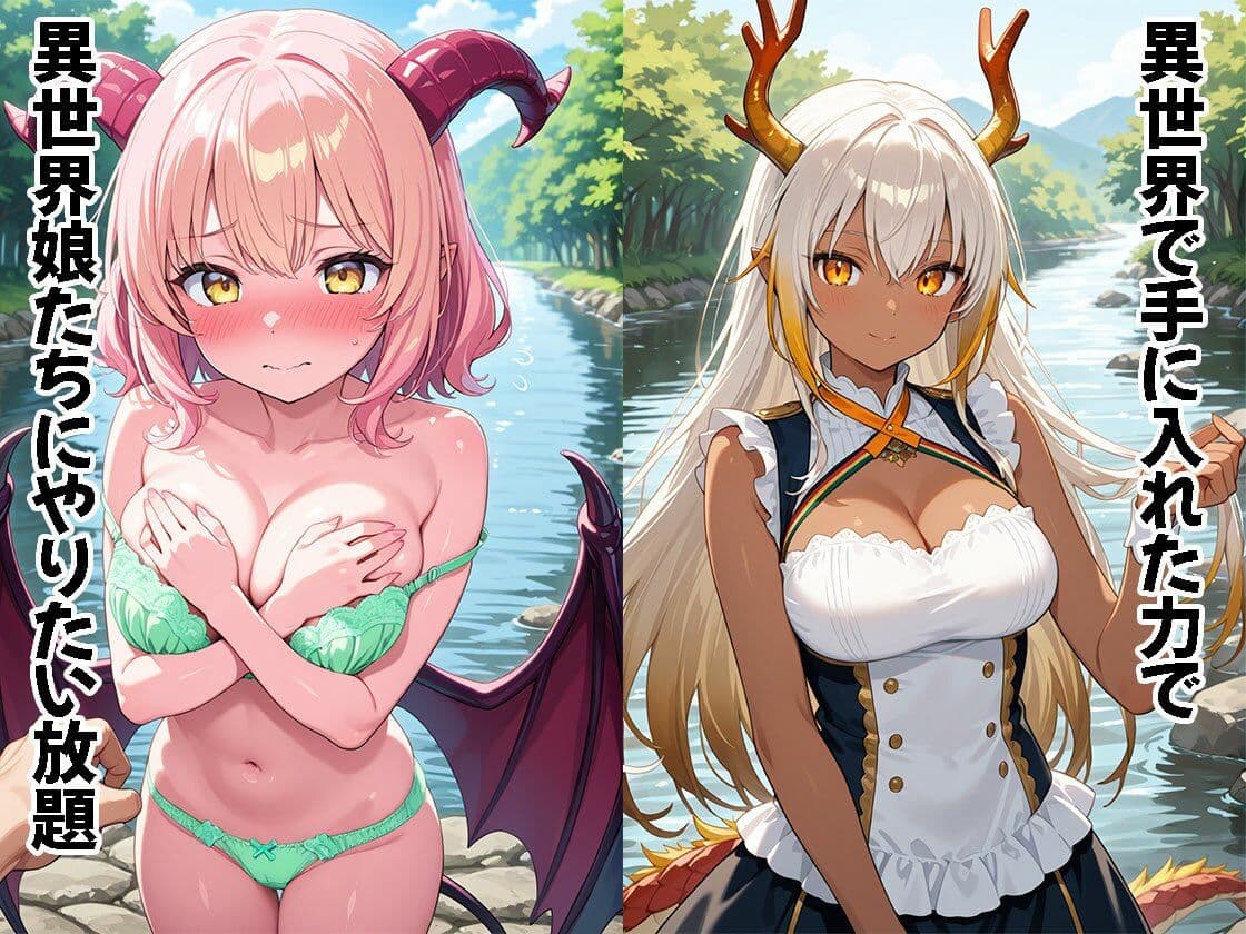 異世界娘に不思議な力で、やりたい放題しちゃいます（CG500枚） サンプル1