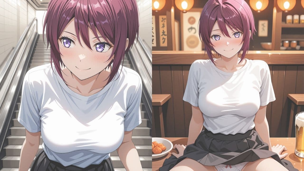 【4K高画質】【ミダレ。Ep28】抗えない快楽に沈めたい 酔花ノ宴 ル〇マ〇ア編 快楽堕ち序章394枚CG集 サンプル1