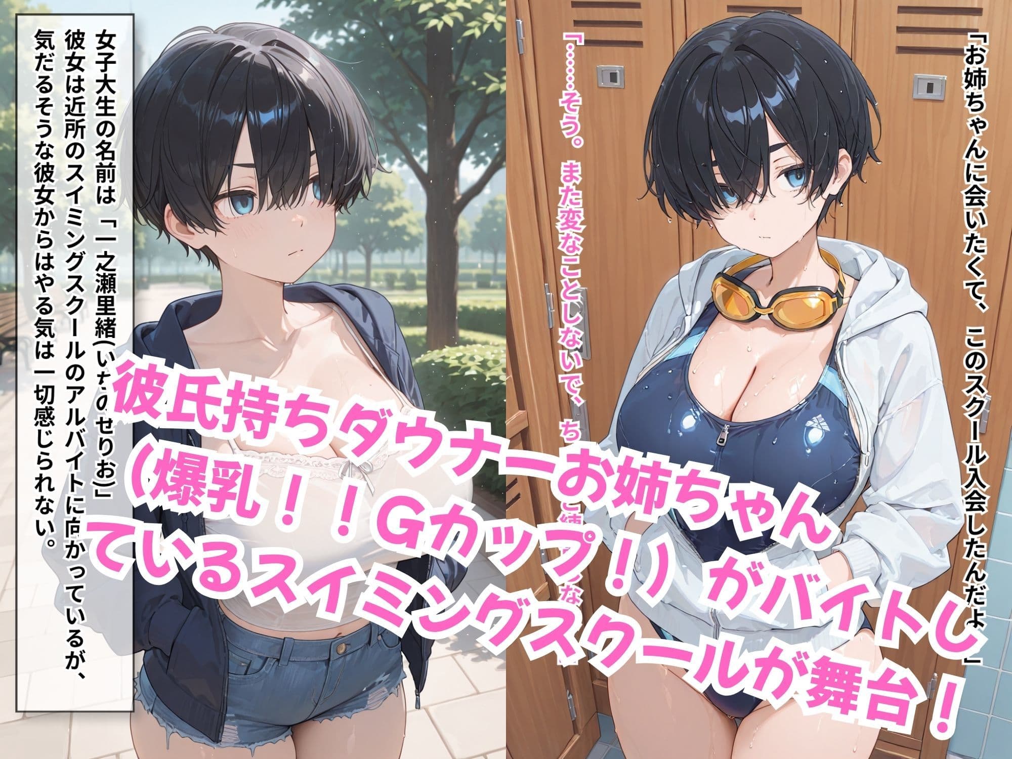 無抵抗なあの子はボクに寝取られる 水泳インストラクター編 サンプル1