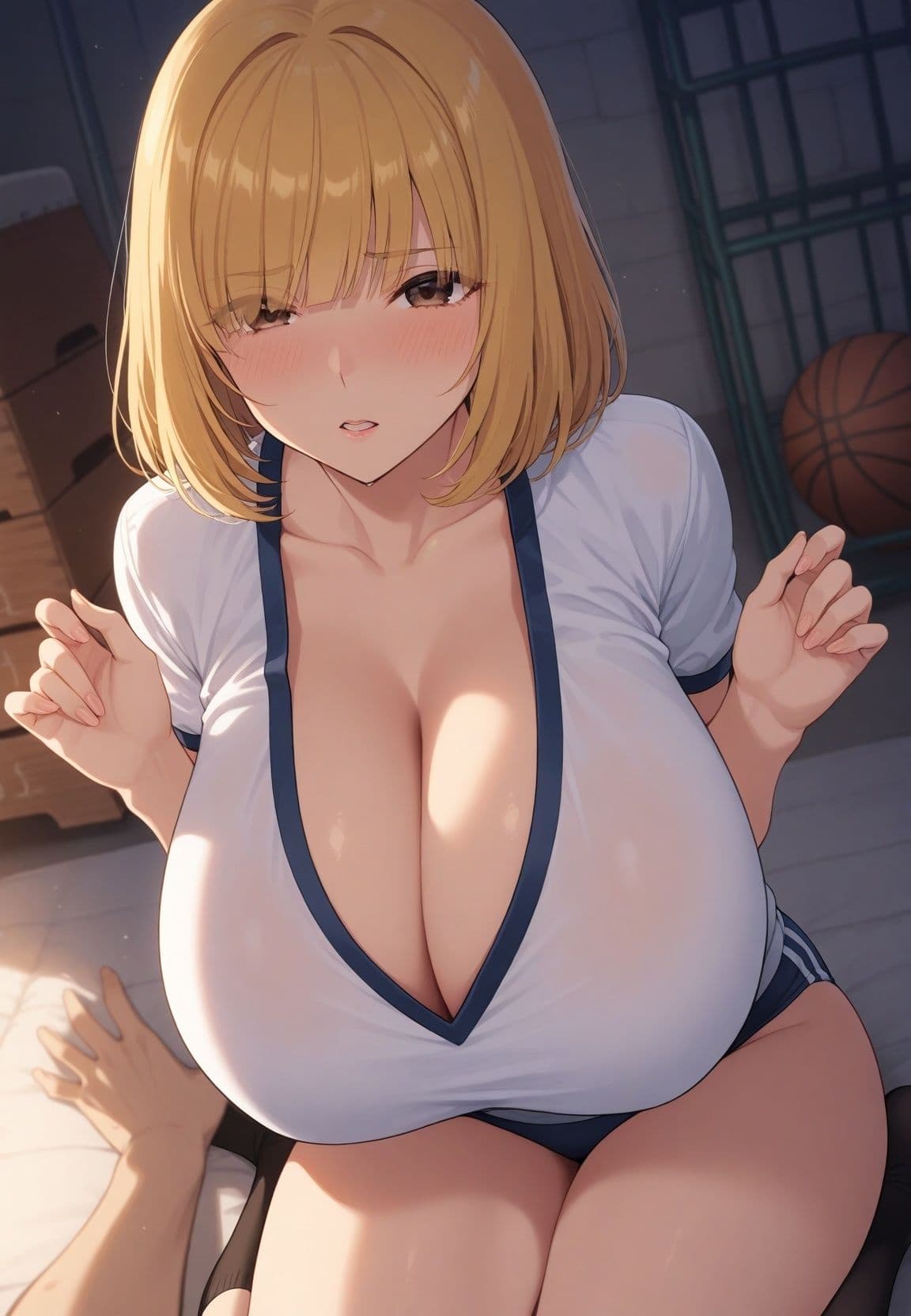巨乳エロボディ制服J〇寝取って密着コスラブえっち 監〇学園 サンプル7