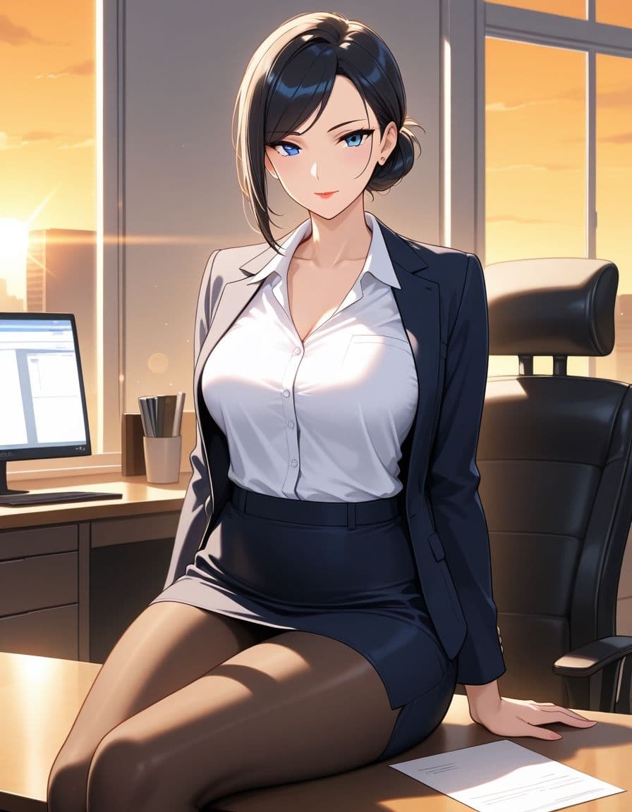 お堅いシゴデキ人妻OLがアへ顔でイキまくる サンプル2